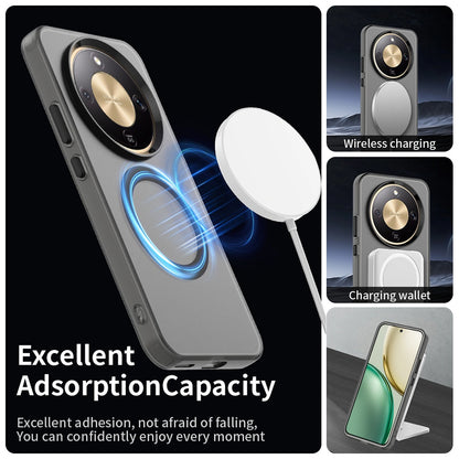 MagSafe cover til Honor Magic8 Lite, Techsuit, CandyCase, Sort