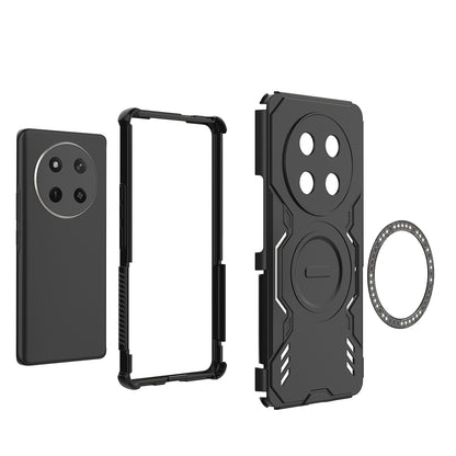 MagSafe-etui til Honor X9c / Magic7 Lite, Techsuit, ArmorMag, Sort