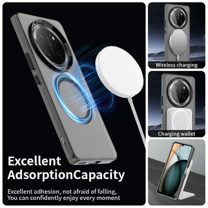 MagSafe-etui til Honor X9c / Magic7 Lite, Techsuit, CandyCase, Sort