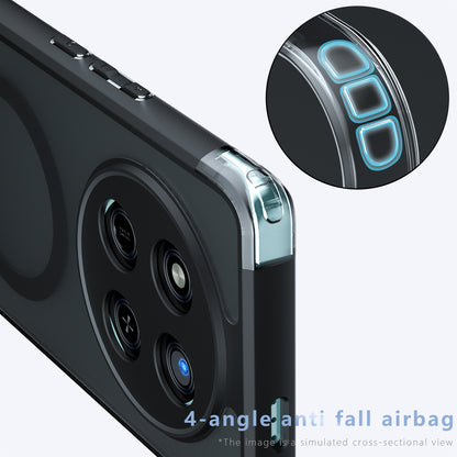 MagSafe-etui til Honor X9c / Magic7 Lite, Techsuit, PureFrost, Sort