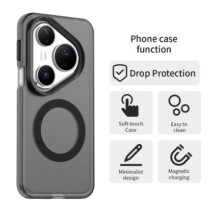 MagSafe-etui til Huawei Pura 80 Pro, Techsuit, CandyCase, Sort