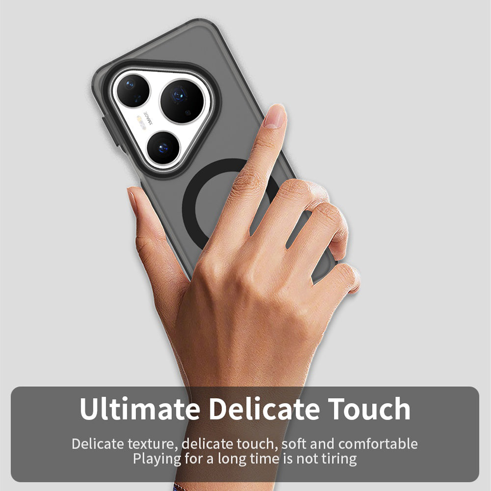 MagSafe-etui til Huawei Pura 80 Pro, Techsuit, CandyCase, Sort