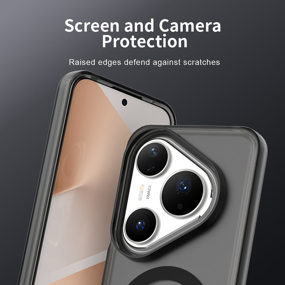 MagSafe-etui til Huawei Pura 80 Pro, Techsuit, CandyCase, Sort