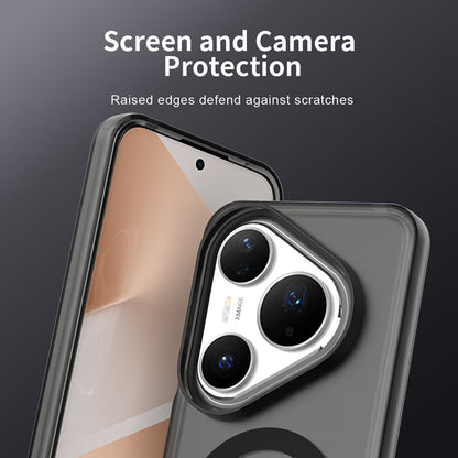 MagSafe-etui til Huawei Pura 80 Pro, Techsuit, CandyCase, Sort