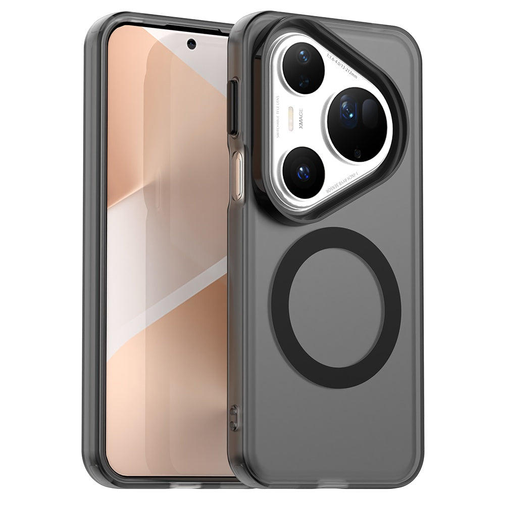 MagSafe-etui til Huawei Pura 80 Ultra, Techsuit, CandyCase, Sort