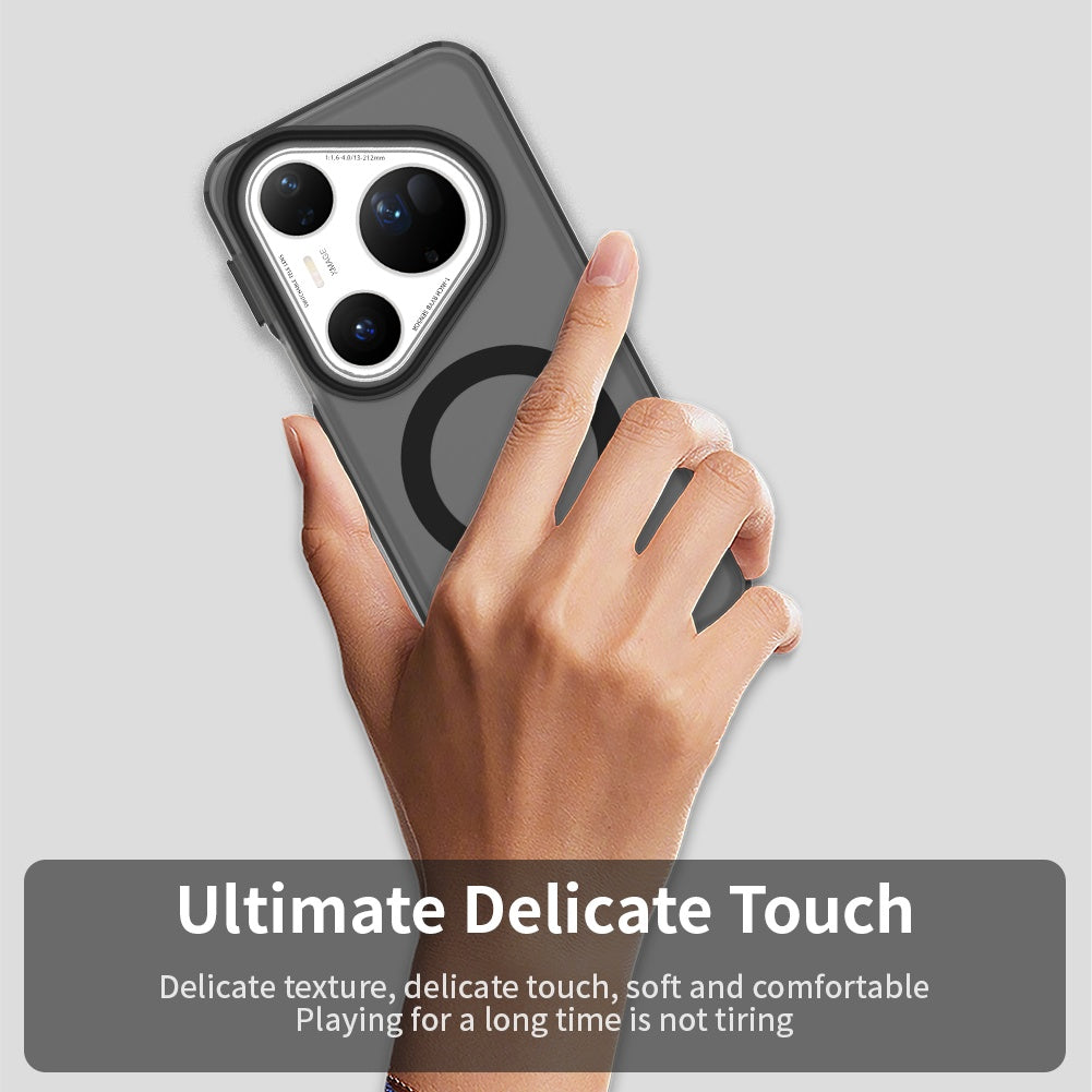 MagSafe-etui til Huawei Pura 80 Ultra, Techsuit, CandyCase, Sort