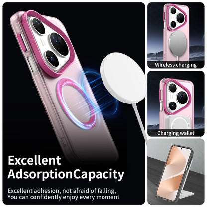MagSafe-etui til Huawei Pura 80 Ultra, Techsuit, CandyCase, Lyserød