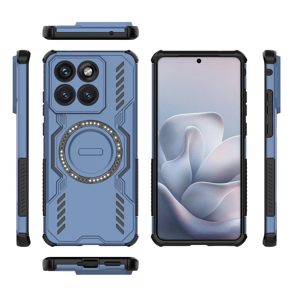 MagSafe cover til Motorola Edge 70 Fusion, Techsuit, ArmorMag, Blå