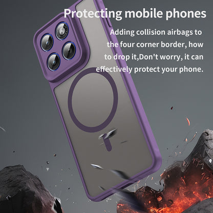 MagSafe cover til Motorola Edge 70, Techsuit, HaloFrost II, Lilla