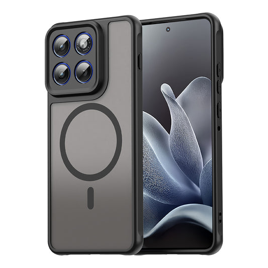 MagSafe cover til Motorola Edge 70, Techsuit, HaloFrost II, Sort