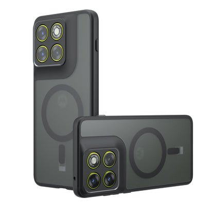 MagSafe cover til Motorola Edge 70, Techsuit, PureFrost, Satin Sort