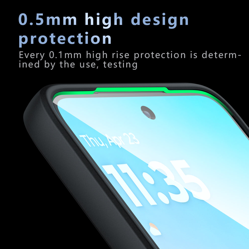 MagSafe cover til Motorola Moto G77 / G67, Techsuit, PureFrost, Satin Sort