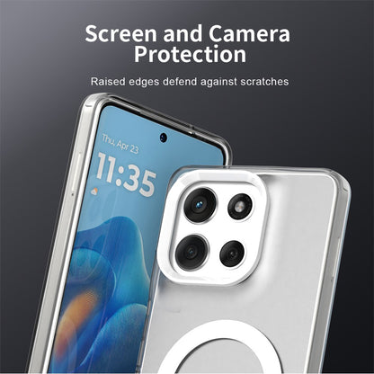 MagSafe cover til Motorola Moto G86, Techsuit, CandyCase, Hvid