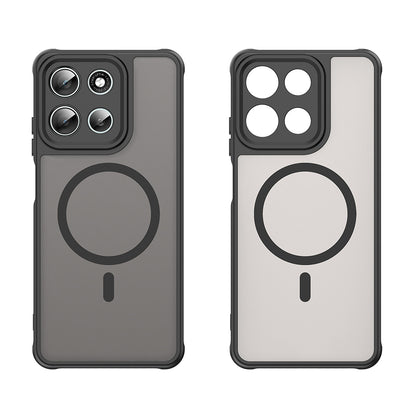 MagSafe-etui til Motorola Moto G86, Techsuit, HaloFrost II, Sort
