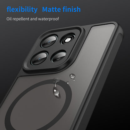 MagSafe-etui til Motorola Moto G86, Techsuit, HaloFrost II, Sort