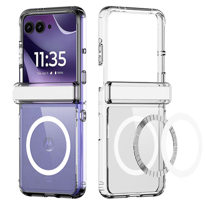 MagSafe-cover til Motorola Razr 70 / Razr 60 / Razr 50, DUX DUCIS, slank, gennemsigtig