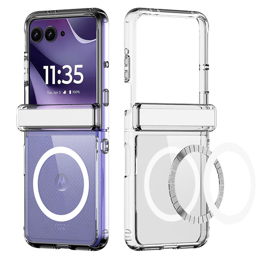 MagSafe-cover til Motorola Razr 70 / Razr 60 / Razr 50, DUX DUCIS, slank, gennemsigtig