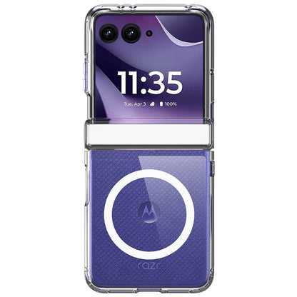 MagSafe-cover til Motorola Razr 70 / Razr 60 / Razr 50, DUX DUCIS, slank, gennemsigtig