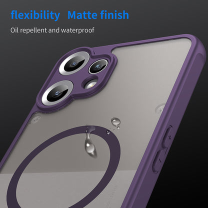 MagSafe-etui til Nothing CMF Phone 2 Pro, Techsuit, HaloFrost II, Lilla