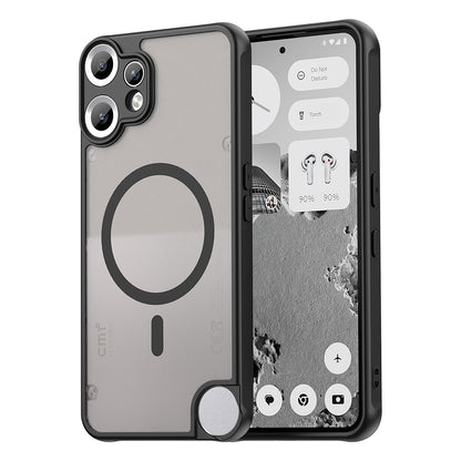 MagSafe-etui til Nothing CMF Phone 2 Pro, Techsuit, HaloFrost II, Sort