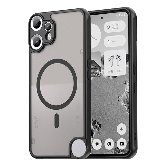 MagSafe-etui til Nothing CMF Phone 2 Pro, Techsuit, HaloFrost II, Sort