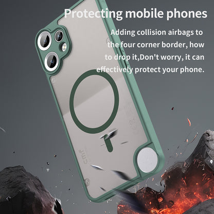 MagSafe-etui til Nothing CMF Phone 2 Pro, Techsuit, HaloFrost II, Grøn