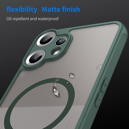 MagSafe-etui til Nothing CMF Phone 2 Pro, Techsuit, HaloFrost II, Grøn