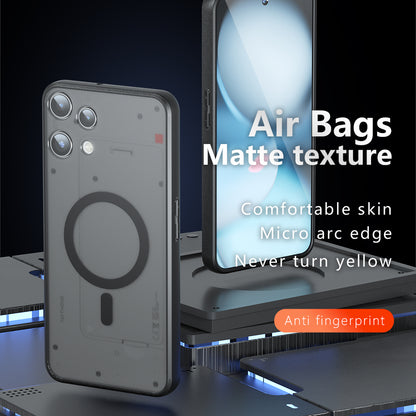 MagSafe cover til Nothing Phone (3a) Lite, Techsuit, PureFrost, Satin Sort