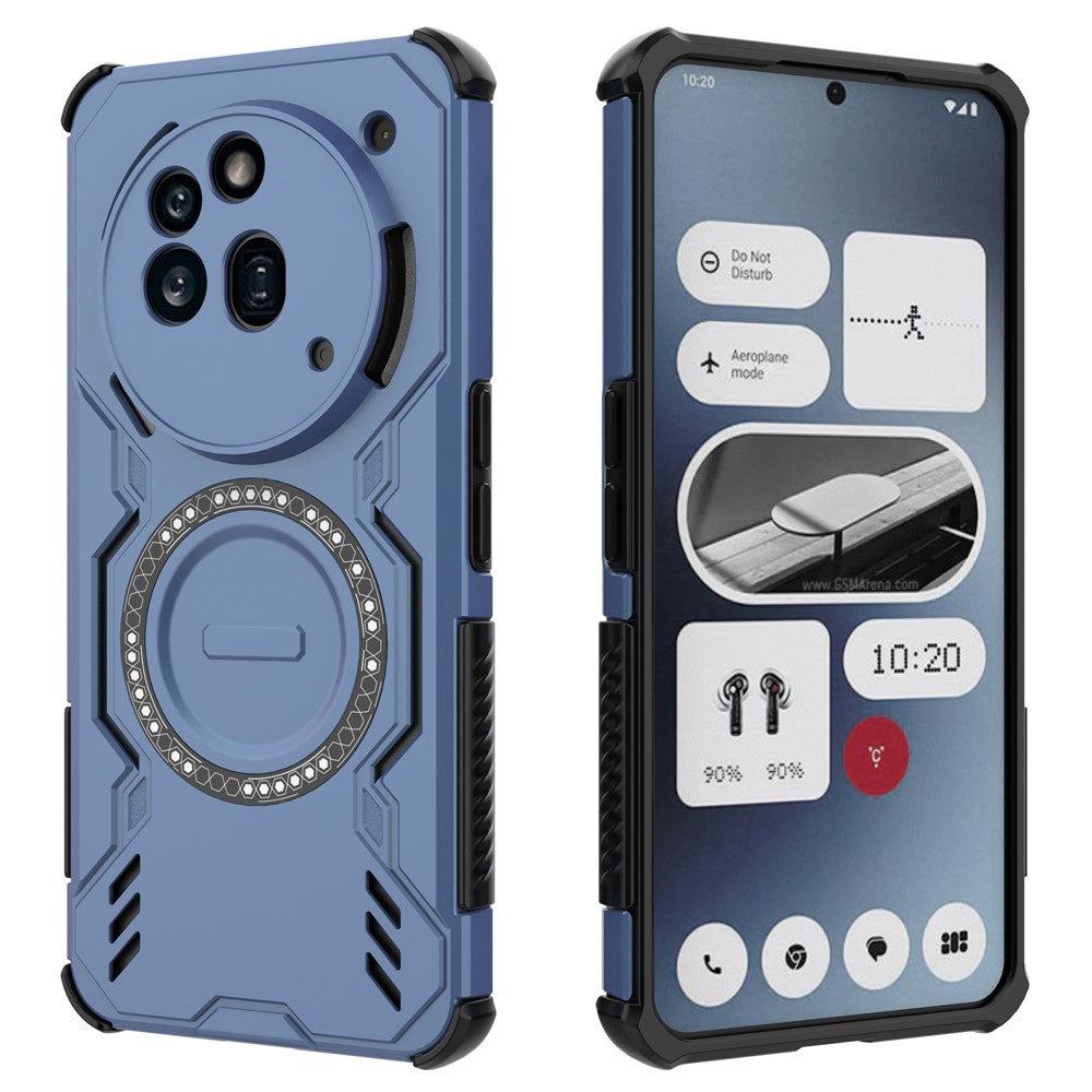 MagSafe-etui til Nothing Phone (3a) Pro, Techsuit, ArmorMag, Blå
