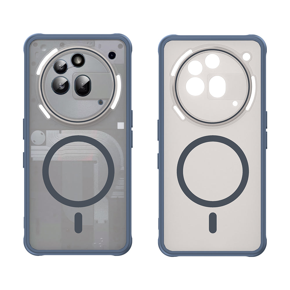 MagSafe Case for Nothing Phone (3a) Pro, Techsuit, HaloFrost II, Navy Blue