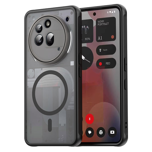 MagSafe-etui til Nothing Phone (3a) Pro, Techsuit, HaloFrost II, Sort