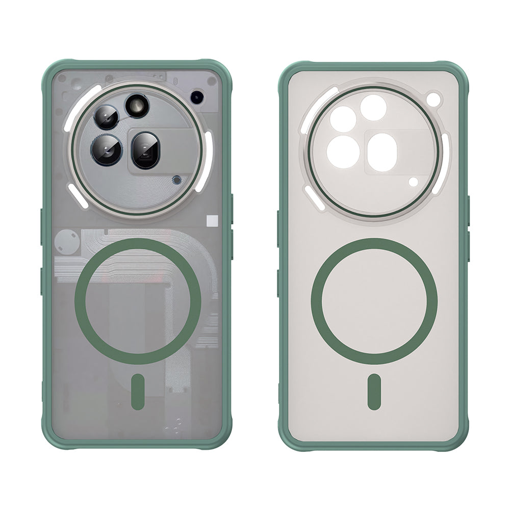 MagSafe-etui til Nothing Phone (3a) Pro, Techsuit, HaloFrost II, Grøn