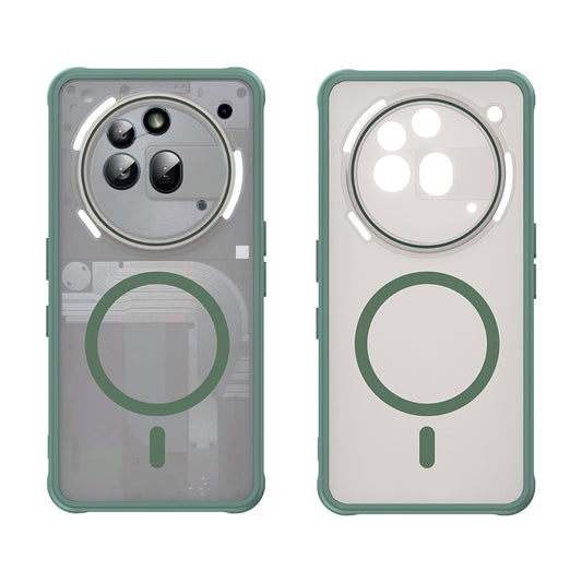 MagSafe-etui til Nothing Phone (3a) Pro, Techsuit, HaloFrost II, Grøn