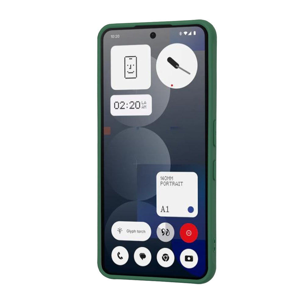 MagSafe-etui til Nothing Phone (3a) Pro, Techsuit, HaloFrost, Grøn
