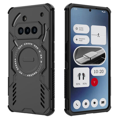 MagSafe-etui til Nothing Phone (3a), Techsuit, ArmorMag, Sort