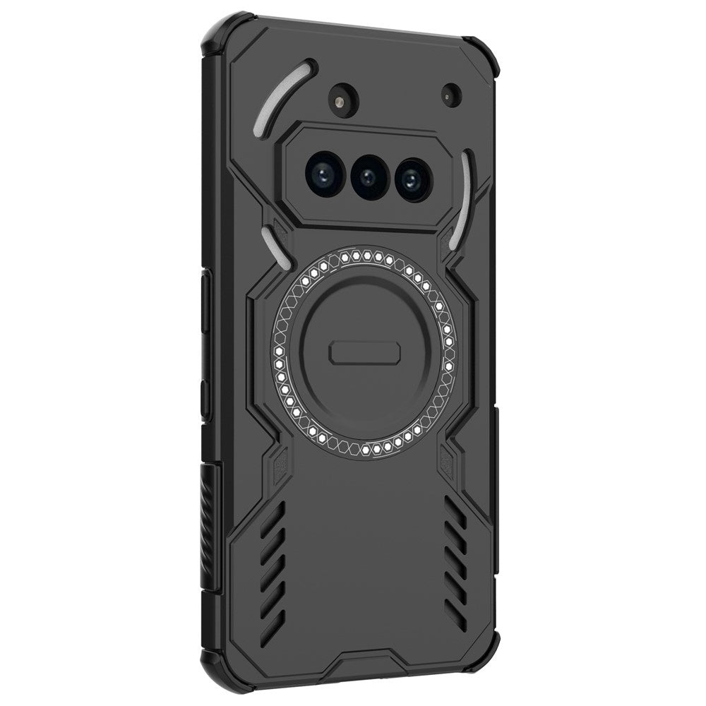 MagSafe-etui til Nothing Phone (3a), Techsuit, ArmorMag, Sort