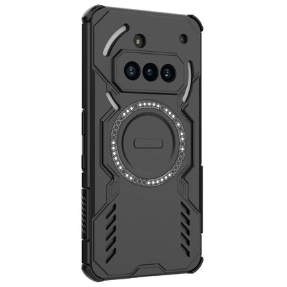 MagSafe-etui til Nothing Phone (3a), Techsuit, ArmorMag, Sort