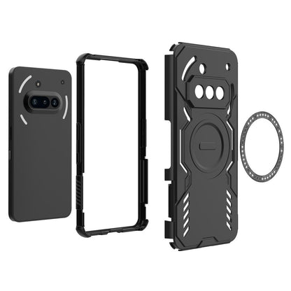 MagSafe-etui til Nothing Phone (3a), Techsuit, ArmorMag, Sort