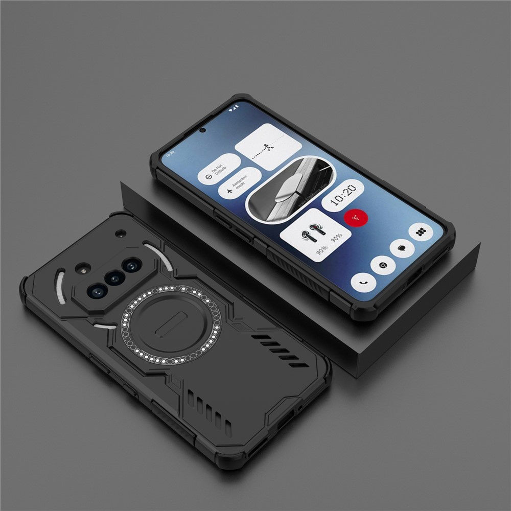 MagSafe-etui til Nothing Phone (3a), Techsuit, ArmorMag, Sort