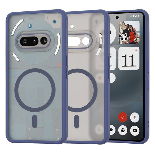 MagSafe-etui til Nothing Phone (3a), Techsuit, HaloFrost, Mørkeblå