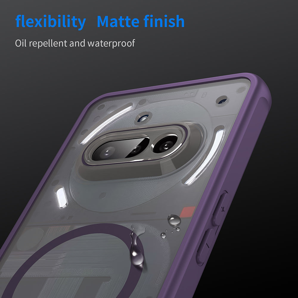 MagSafe-etui til Nothing Phone (3a), Techsuit, HaloFrost II, Lilla