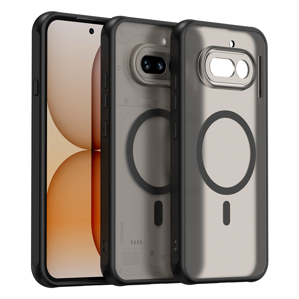 MagSafe Case for Nothing Phone (4a) Pro, Techsuit, HaloFrost II, Black
