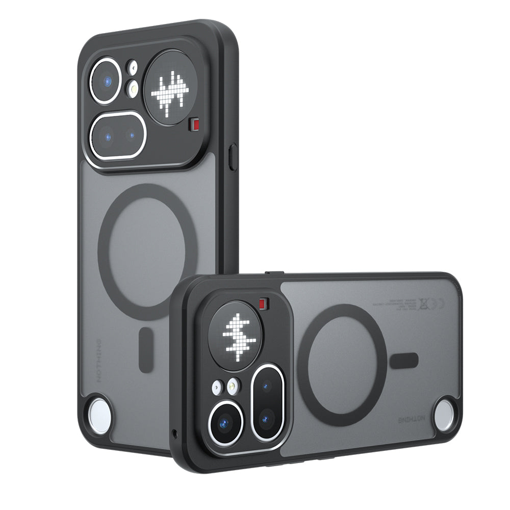 MagSafe-etui til Nothing Phone (4a) Pro, Techsuit, PureFrost, Mat Sort