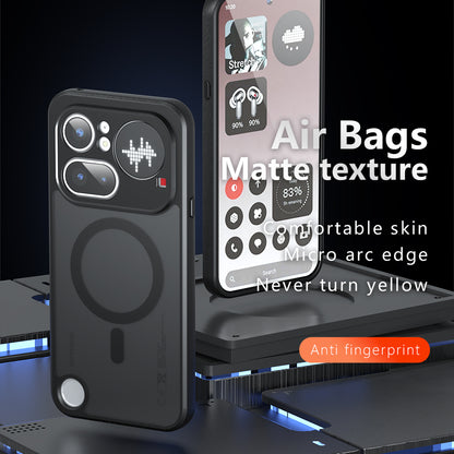 MagSafe-etui til Nothing Phone (4b), Techsuit, PureFrost, Satin Sort