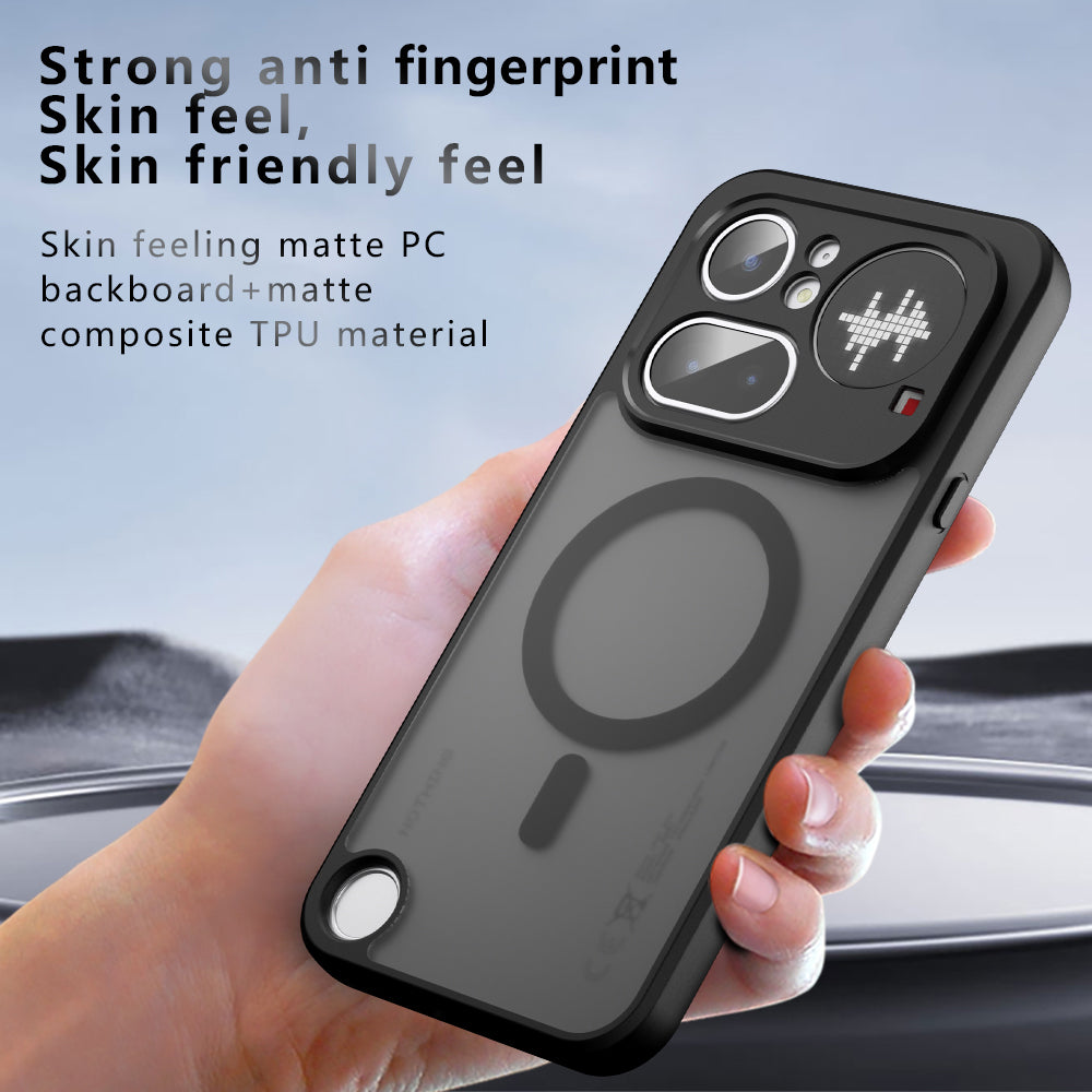 MagSafe-etui til Nothing Phone (4b), Techsuit, PureFrost, Satin Sort