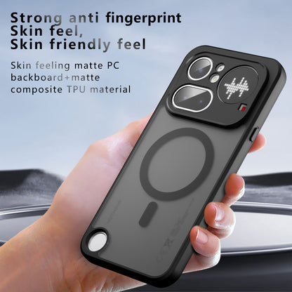 MagSafe-etui til Nothing Phone (4b), Techsuit, PureFrost, Satin Sort