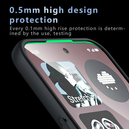 MagSafe-etui til Nothing Phone (4b), Techsuit, PureFrost, Satin Sort