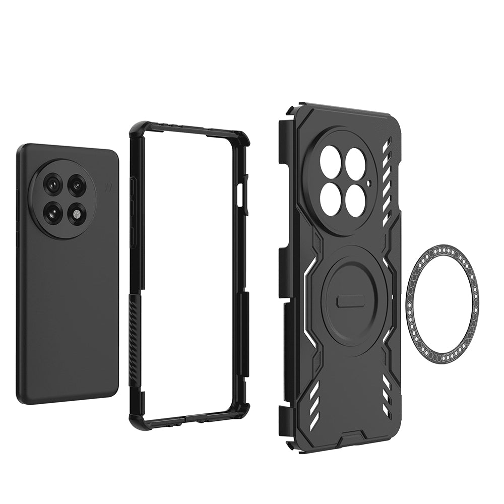 MagSafe-etui til OnePlus 13, Techsuit, ArmorMag, Sort