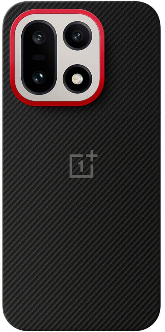 Cover til OnePlus 15, Aramid Fiber Magnetic, Sort 5431102021