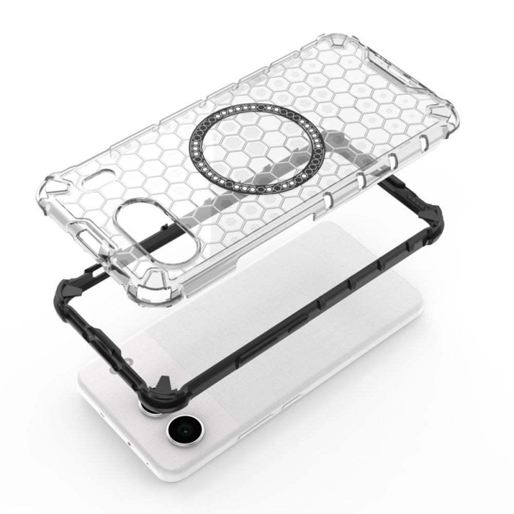 MagSafe-etui til OnePlus Nord 4, Techsuit, HoneyComb Shield, Sort